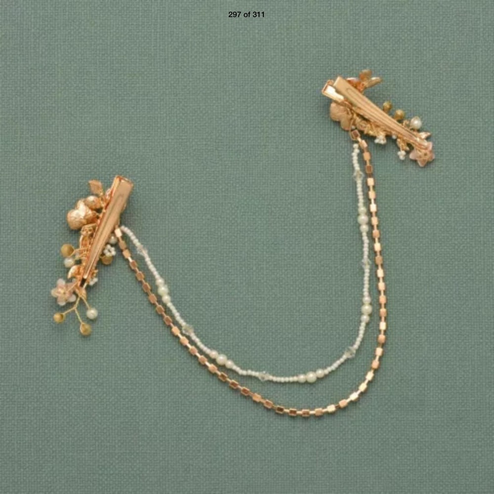 New Beautiful wire/ribbon hair accessory//headband - Picture 2 of 3